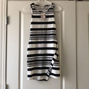 Brand new stripped dress